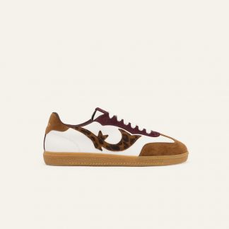 Baskets Crew Léopard H25