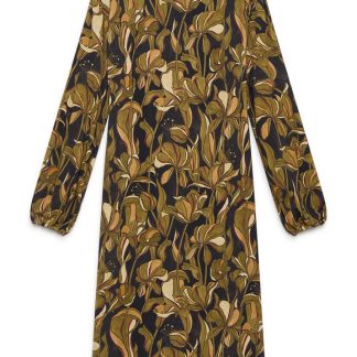 ROBE LILY'S BALLET GRIS/VERT MALIPARMI jf6683 H25