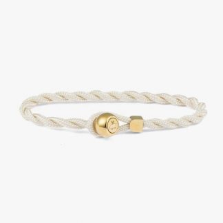 BRACELET ED PIG & HEN IVOIRE/GOLD H25
