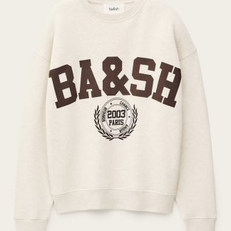SWEAT FENJA BEIGE CHINE BA&SH H25