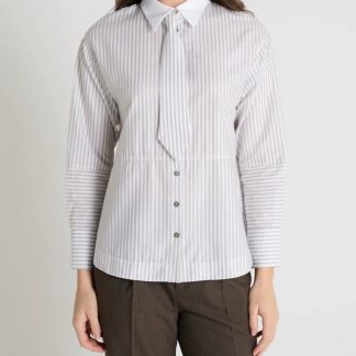 CHEMISE SAKARIG RAYEE GREGE HANA SAN H25