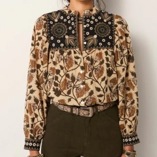 BLOUSE AMELIA KAKI FOREST MAISON HOTEL H25