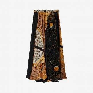 JUPE MEVIA OCRE MES DEMOISELLES E26