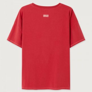 Tshirt Pymaz Rouge American Vintage E26