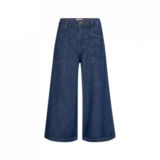 JUPE CULOTTE ARGE JEAN DARK BLUE MOS MOSH E26