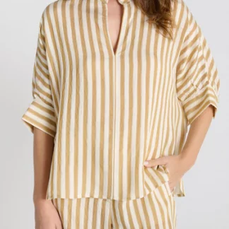 BLOUSE GENTIANE MIEL HANA SAN E26