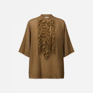 CHEMISE MAGRITA KAKI LAURENCE BRAS E26