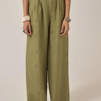 PANTALON OTTO KAKI MAISON HOTEL E26