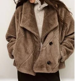 Manteau Pinie Taupe H26 Ba&Sh
