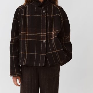 Blouson Bravo Choco Noir Ecru H26 Diega