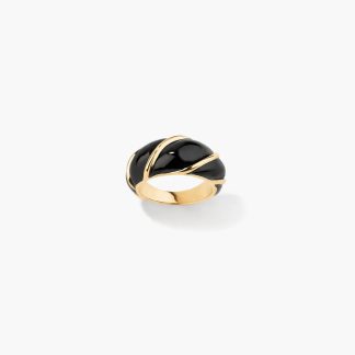 Bague Diana Noire Aurelie Biderman H26