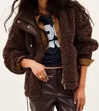Veste Manteau Cacao Sonjo Ba&Sh H26