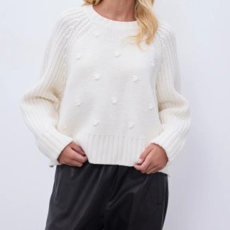 Pull Not Shy Ecru H26