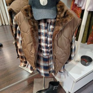Veste réversible Noisette H26 Julia Paris